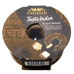 CASTELLO | Τυρί Κρέμα Μαύρο Πιπέρι 125g