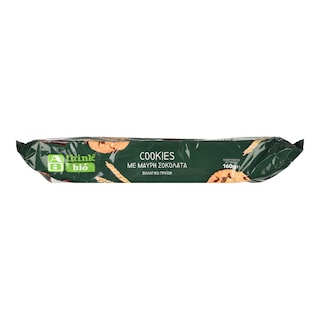 ΑΒ THINK BIO | AB THINK BIO COOKIES DARK CHOCO 160GR