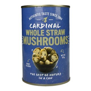 CARDINAL | Μανιτάρια Straw Ολόκληρα 425g
