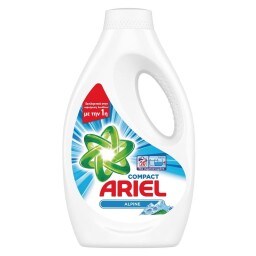 ARIEL | Υγρό Πλυντηρίου Ρούχων Alpine 20 Μεζούρες
