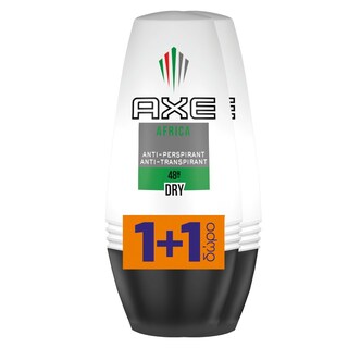 AXE | Αποσμητικό Roll On Africa 50ml 1+1 Δώρο