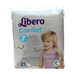 LIBERO | COMFORT FIT | DIAPERS XL PLUS 15/30KG 21PC