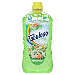 FABULOSO | Υγρό Καθαρισμού Φρεσκάδα Αγρού 1lt