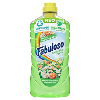 FABULOSO | Υγρό Καθαρισμού Φρεσκάδα Αγρού 1lt