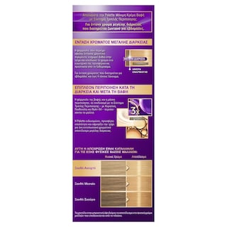 PALETTE | Βαφή Μαλλιών 10.0 Κατάξανθο 1 Τεμάχιο