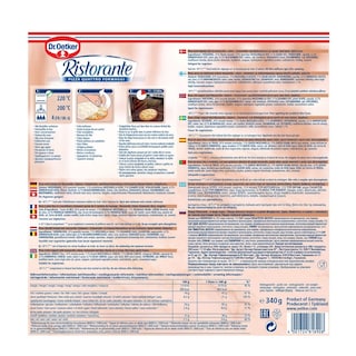 DR.OETKER | ΠΙΤΣΑ RISTORANTE QUATTRO FORMAGGI 340GR