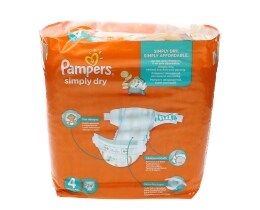 PAMPERS | SIMPLY DRY | ΠΑΝΕΣ ΜΩΡΟΥ MAXI 7-18KG N4 24 ΤΕΜ