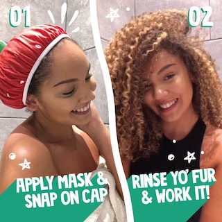 BEARFRUITS | Μάσκα Μαλλιών & Σκουφάκι Φράουλα 20 ml