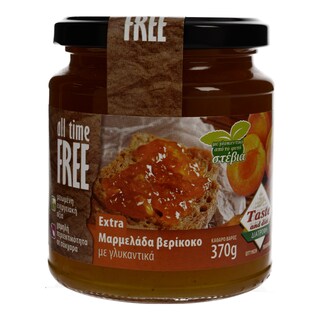 TASTE N DIET | ΜΑΡΜΕΛΑΔΑ ΒΕΡΙΚΟΚΟ ΜΕ ΣΤΕΒΙΑ 370 GR
