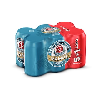 ΜΑΜΟΣ | BEER  6x330ml 5+1 Δώρο