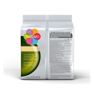 TASSIMO | . CAPPUCCINO ΚΑΨΟΥΛΕΣ ΓΙΑ ΜΗΧΑΝΗ TASSIMO 260 GR