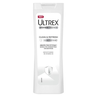 ULTREX | Σαμπουάν Clean & Refresh 360ml