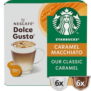 STARBUCKS | Coffee Capsules Dolce Gusto Caramel Macchiato 128g