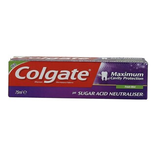 COLGATE | MAX | ΟΔΟΝΤΟΚΡΕΜΑ CAVITY PROTECTION FRESH MINT 75 ML