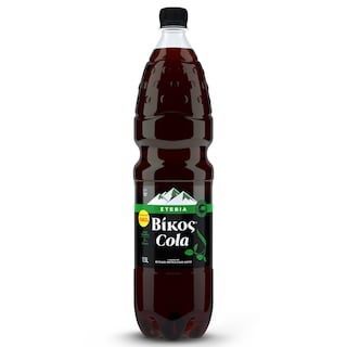 ΒΙΚΟΣ | VIKOS COLA STEVIA B/T  1.5LT stic. 0,60E