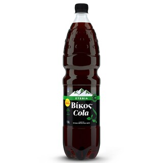 ΒΙΚΟΣ | VIKOS COLA STEVIA B/T  1.5LT stic. 0,60E