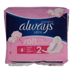 ALWAYS | ΣΕΡΒΙΕΤΕΣ SENSITIVE ULTRA LONG 8 ΤΕΜ