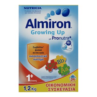 ALMIRON | GROWING UP 1+ | ΓΑΛΑ ΒΡΕΦΙΚΟ ΣΕ ΣΚΟΝΗ ΓΙΑ ΝΗΠΙΑ ΑΠΟ 1+ ΕΤΩΝ 1.200 GR