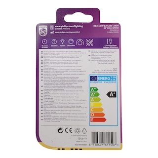 PHILIPS | Λάμπα Led Dimmable E27 4.5W 1 Τεμάχιο