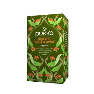 PUKKA | ΤΣΑΪ GINSENG MATCHA BIO 20 X 1.5 GR