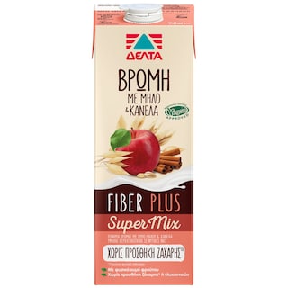 ΔΕΛΤΑ | Ρόφημα Βρώμη Μήλο Κανέλα 1lt