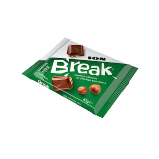 ΙΟΝ | BREAK | Σοκολάτα Γάλακτος Φουντούκι 85gr