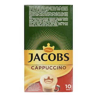 JACOBS | Στιγμιαίος Καφές Cappuccino 10 Τεμάχια