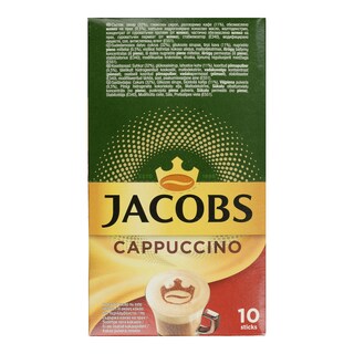 JACOBS | Στιγμιαίος Καφές Cappuccino 10 Τεμάχια