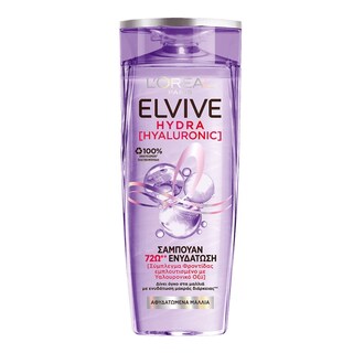 ELVIVE | Σαμπουάν Ενυδάτωσης Hydra Hyaluronic 400ml