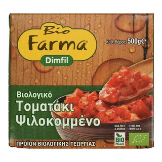 BIO FARMA | Τοματάκι Ψιλοκομμένο Βιολογικό 500gr