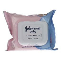 JOHNSON BABY | ΜΩΡΟΜΑΝΤΗΛΑ GENTLE CLEAN 25 ΤΕΜ