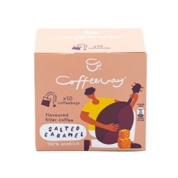 COFFEE WAY | Καφέ Φίλτρου Αλατισμένη Καραμέλα Μερίδες 10x7.5g
