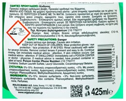 PLANET | ΥΓΡΟ ΑΠΟΡΡΥΠΑΝΤΙΚΟ ΠΙΑΤΩΝ GREEN FRUITS 425 ML