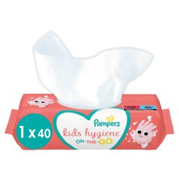 PAMPERS | Μωρομάντηλα Kids Hygiene 40 Τεμάχια