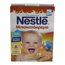 NESTLE | ΚΡΕΜΑ ΠΑΙΔΙΚΗ ΜΠΙΣΚΟΤΟΚΡΕΜΑ 250 GR