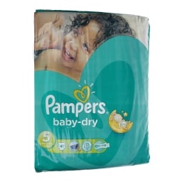PAMPERS | BABY DRY | ΠΑΝΕΣ ΜΩΡΟΥ JUNIOR No 5 41 ΤΕΜ