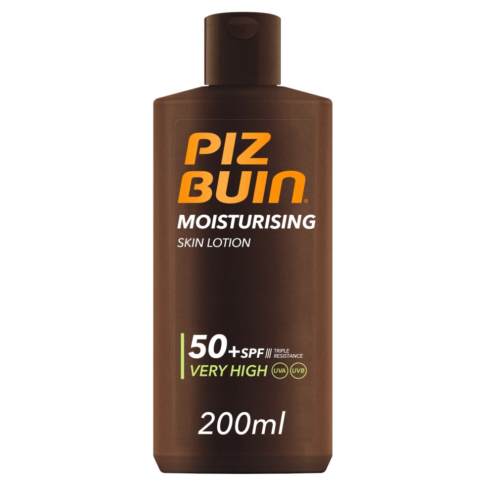 PIZ BUIN Αντηλιακή Λοσιόν Moisturising SPF50+ 200ml