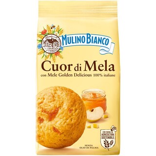BARILLA | Μπισκότα Γεμιστά Mulino Bianco με Μήλο 250g