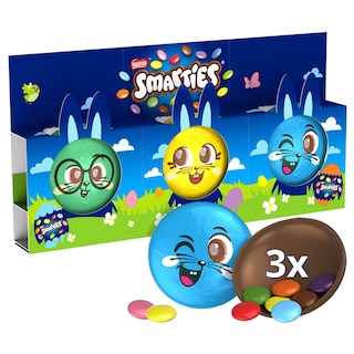 SMARTIES | Σοκολατένια Λαγουδάκια Bunnies 3x18.5g