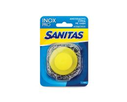 SANITAS | Ανοξείδωτο Σύρμα Inox Pro με Λαβή 1 Τεμάχιο