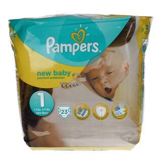 PAMPERS | NEW BABY | ΠΑΝΕΣ ΜΩΡΟΥ NEWBORN 2 - 5 KGR No 1 23 ΤΕΜ