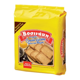 ΒΟΣΙΝΑΚΗΣ | ΦΡΥΓΑΝΙΕΣ ΟΛΙΚΗΣ ΑΛΕΣΗΣ 180 GR