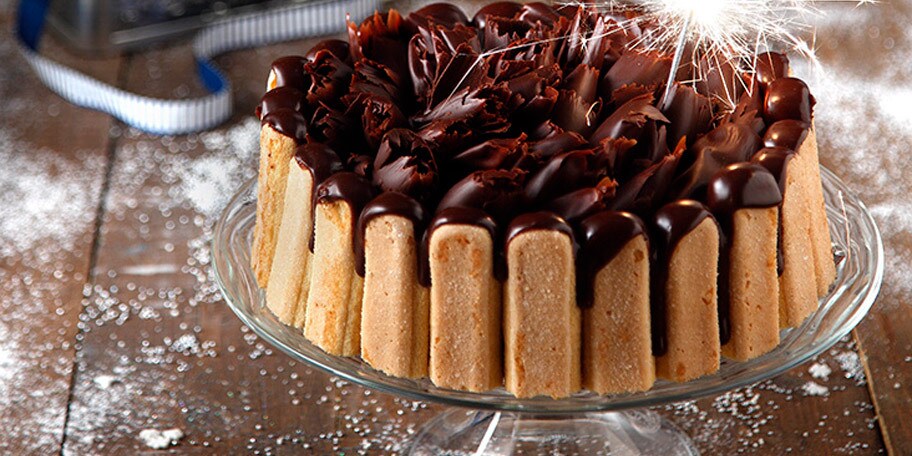 Τούρτα Σαβαγιάρ με grand marnier