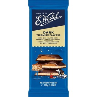 WEDEL | WEDEL ΣΟΚΟΛΑΤΑ TIRAMISU  100Γ