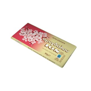 ΙΟΝ | Λευκή Σοκολάτα Αμυγδάλου 90gr