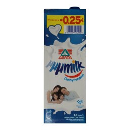 MMMILK | Γάλα Ημιάπαχο Πλήρες Οικογενειακό 1.5 lt 0.25