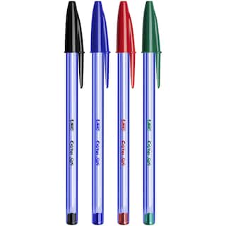 BIC | Στυλό Cristal Soft 1.2mm Διάφορα Χρώματα 8+2 Τεμάχια