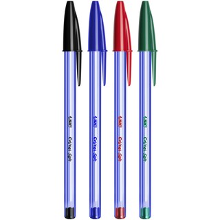 BIC | Στυλό Cristal Soft 1.2mm Διάφορα Χρώματα 8+2 Τεμάχια