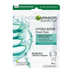 Υφασμάτινη Μάσκα Hyaluronic Aloe Ενυδάτωσης Προσώπου 28g