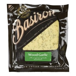 - | Ημίσκληρο Τυρί Basiron με Σκόρδο 200g